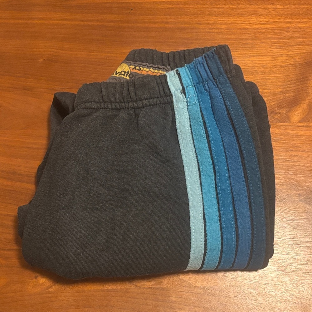 blue aviator nation sweatpants